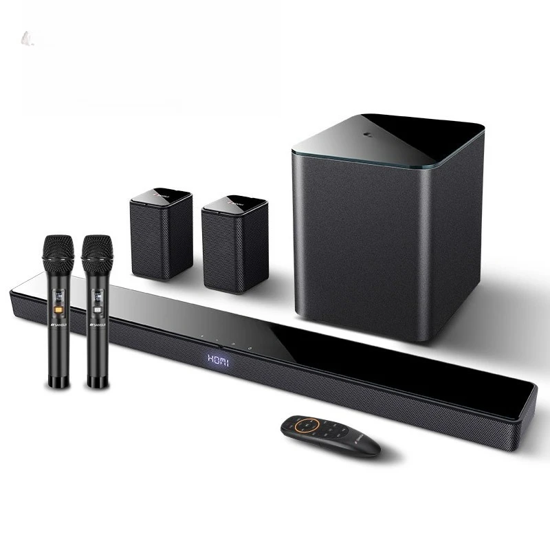 

TV audio echo wall 5.1 home theater k song speakers home living room wireless surround