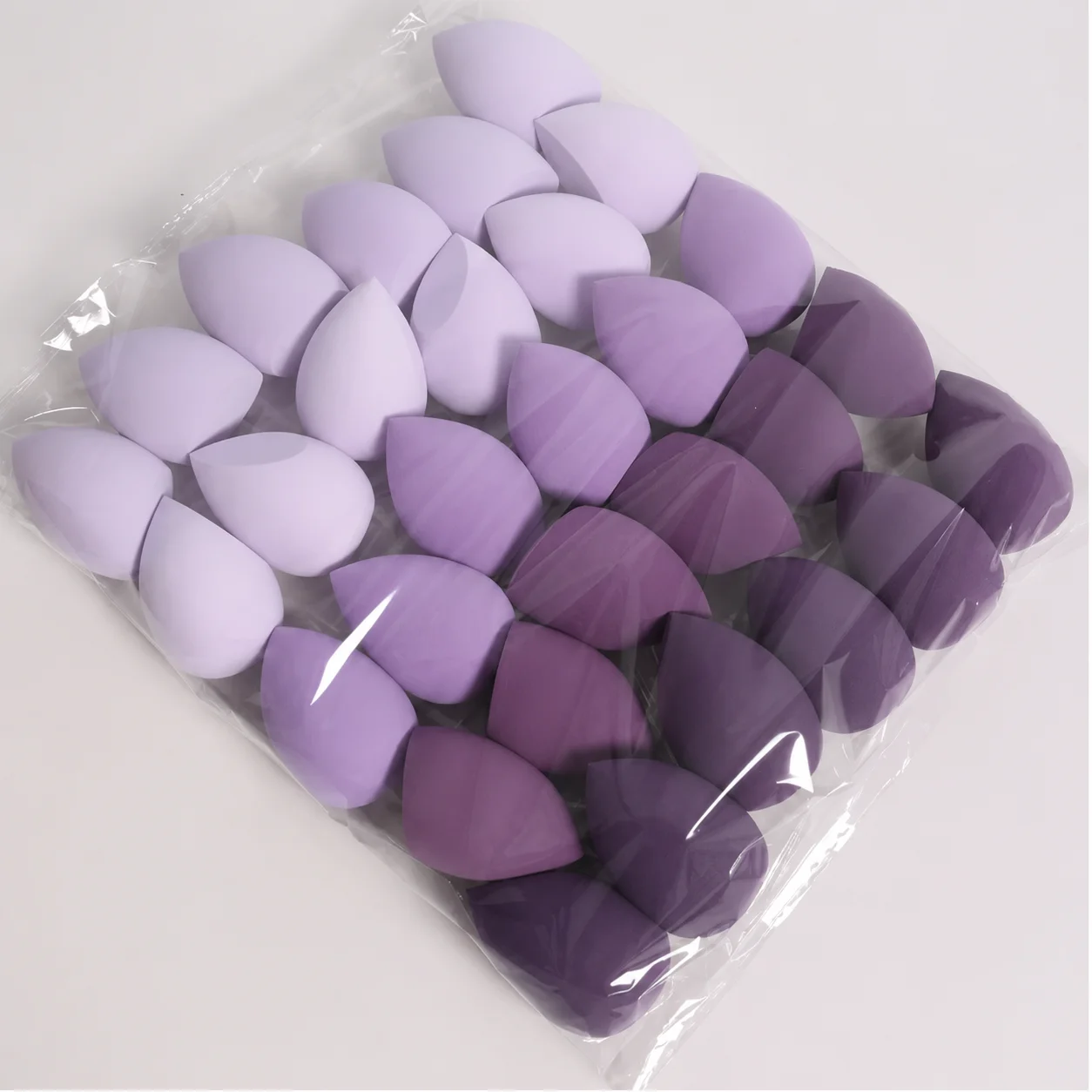 7-teiliges/18-teiliges Make-up-Schwamm-Set, geeignet für die Anwendung von flüssiger BB-Creme und Puder, Make-up-Ei für trockene und nasse Anwendung, Puderquaste.