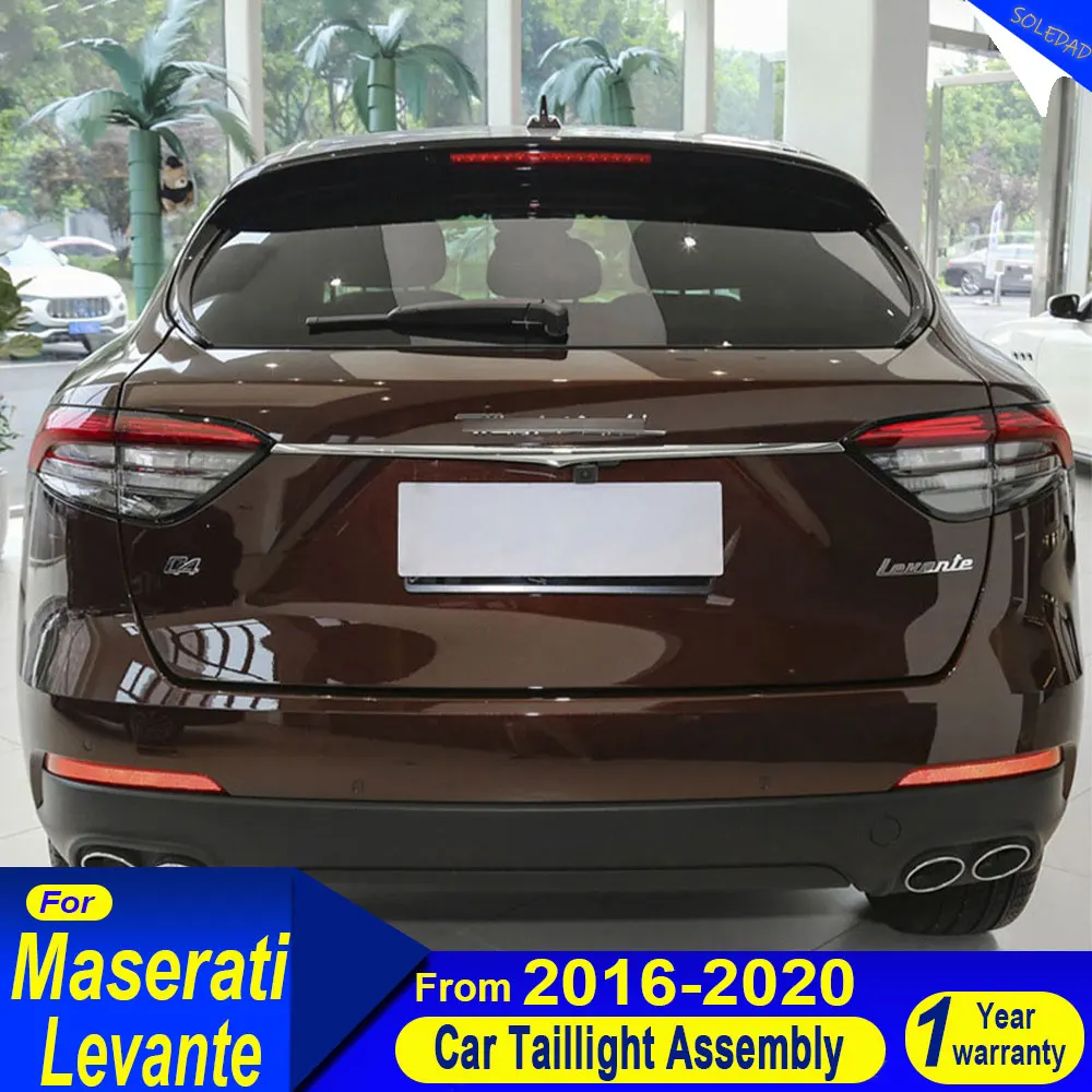 Car Tail Lights Assembly For Maserati Levante 2016 2017 2018 2019 2020 Tail Lamps Rear Turn Signal Brake Lights Car Accessories