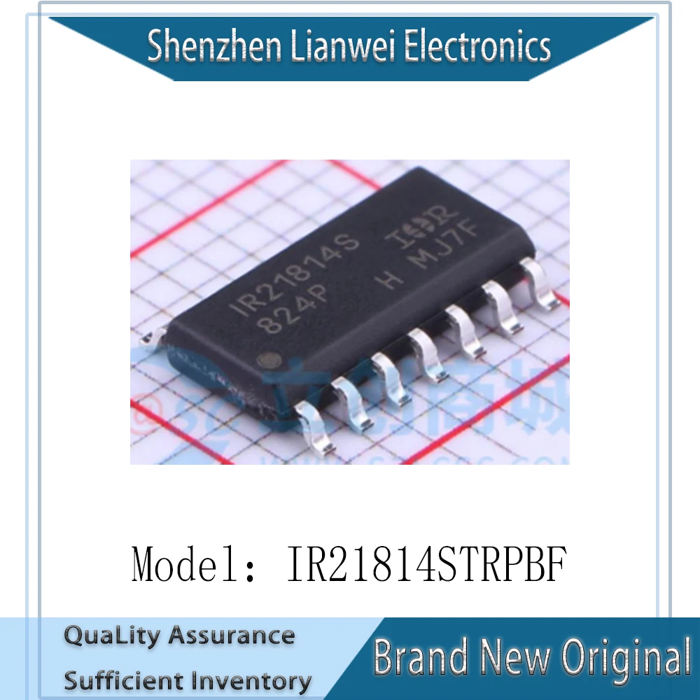 

(1-10 Piece)100% New Original IR21814STRPBF IR21814S IC Chipset SOP-14