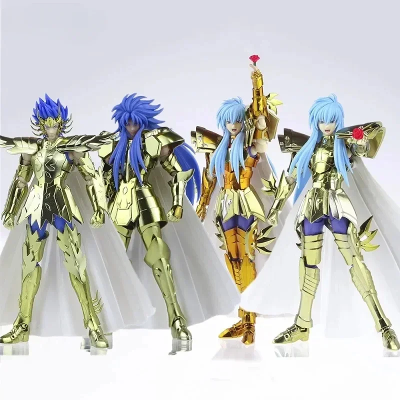 ST Saint Seiya Myth Cloth EX Leo Regulus Scorpio Cardia Capricorn El Cid Gemini Deuteros Cancer Manigoldo Albafica Figurka akcji