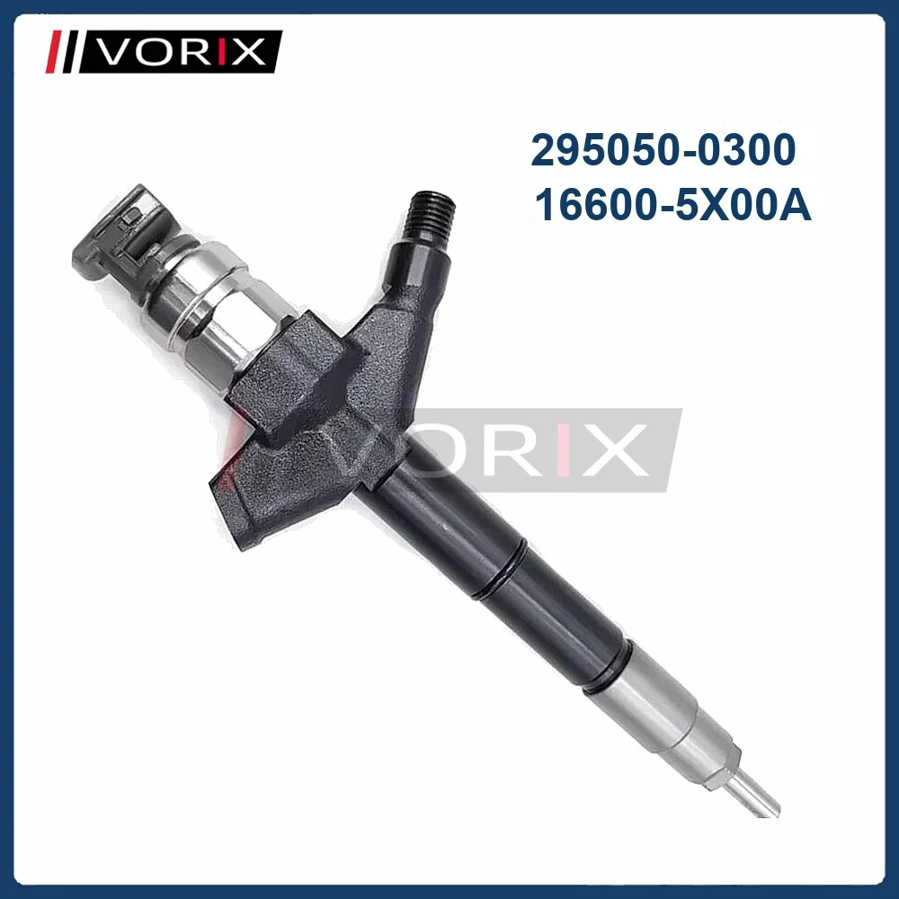 295050-0300 16600-5X00A Common Rail Diesel Fuel Injector for Nissan Navara D40