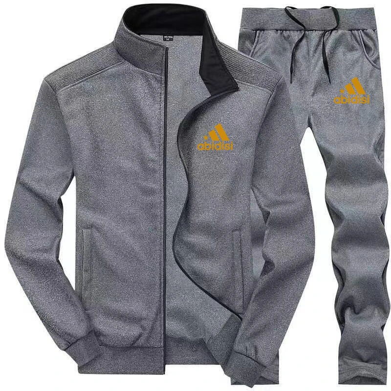 Men's Casual Tracksuit Running Jogging Athletic Sports Set Fitness 2 Pieces Jacket + Sweatpants Basketball Football Track Suits