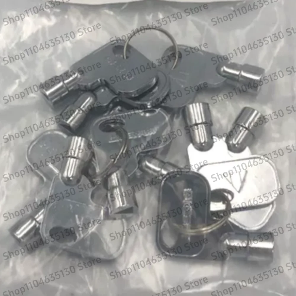 2pcs Suitable for Shanghai Mitsubishi Elevator J627052D201-01 Escalator Triangle Key
