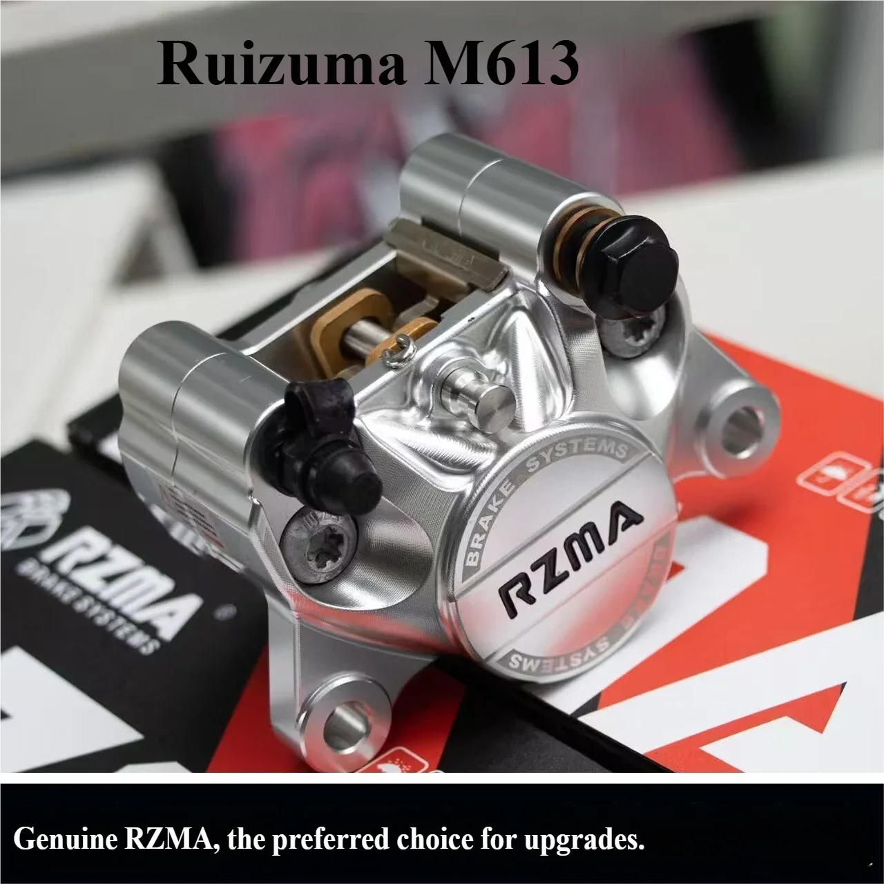 

Authentic RZMA Ruizuma M613 small crab caliper straight up set motorcycle brake modification disc brake universal