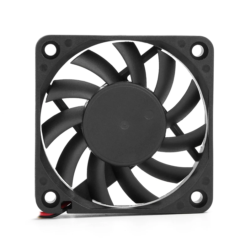 2pcs 60mm cooling fan 12V 24V Brushless 2PIN 3PIN DC Cooler Fan 60x60x10mm 6010 6cm 2.36inch For Computer PC CPU Case Cooling