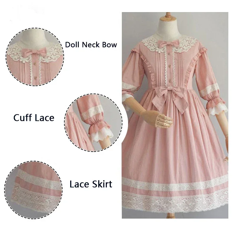 

Halloween Cosplay Costume Plus Size 5Xl Lolita Dress Women Princess Dress Girl Cute Loli Outfit Gothic Lace Butterfly Dress 2025