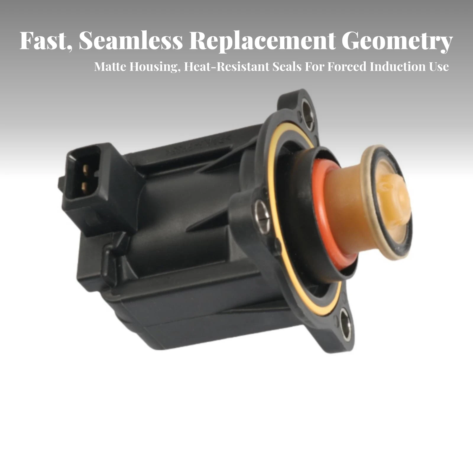 Forced Induction Solenoid Valve Plug and Play Forced Induction Control Solenoid Valve Automotive Parts Reinforced Nylon Quality