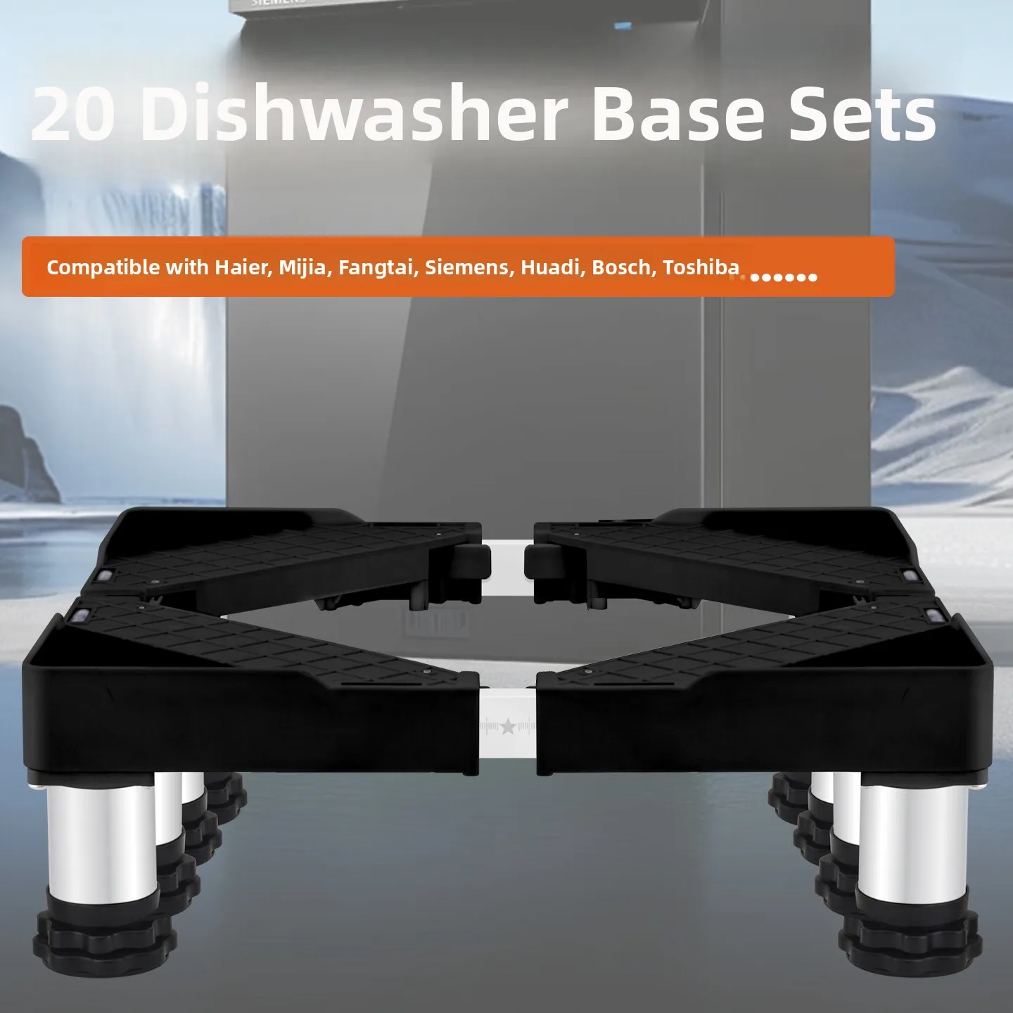 

Adjustable Height Diwaer Base Ra Moisture Proof Storage elf Universal for Vaillant Home Organization