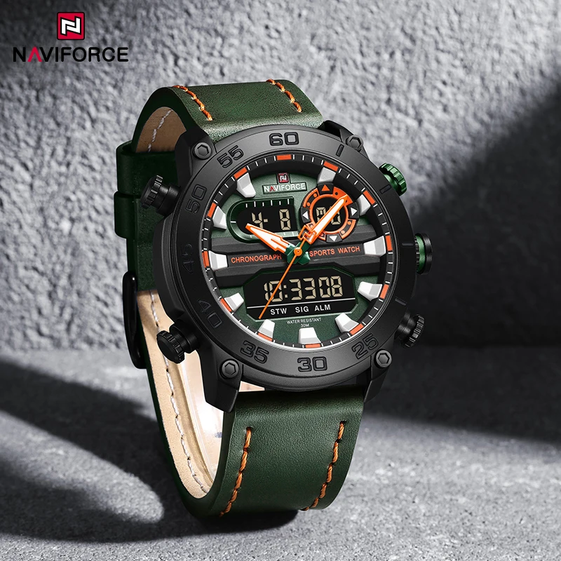 

New Style NAVIFORCE High Quality Watches for Men Sports Causal Wristwatches Simple Clock 3ATM Water Resistant Relogio Masculino