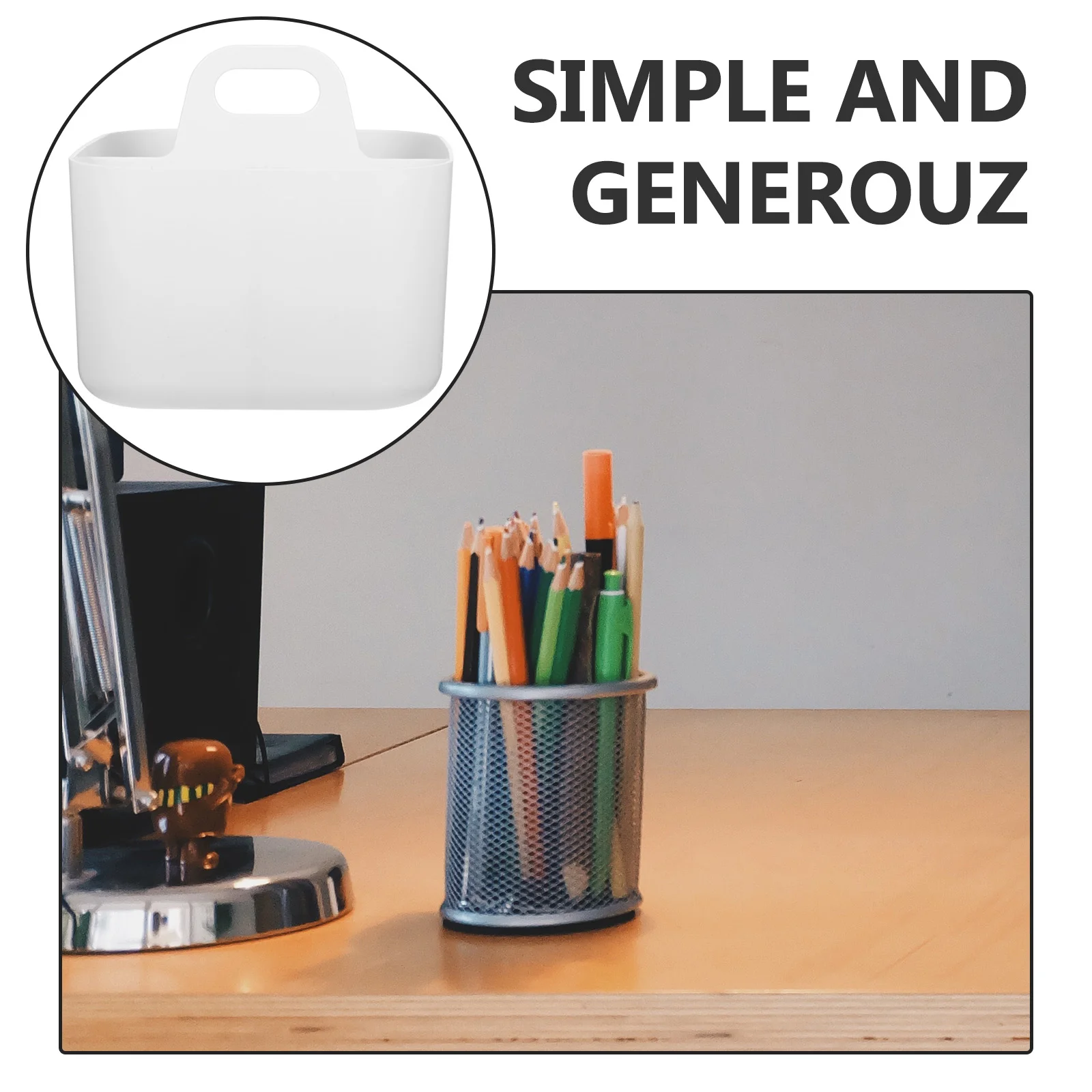 Mir de Rangement à Compartiments, Outils de Support de Papeterie, Stylo de Peinture