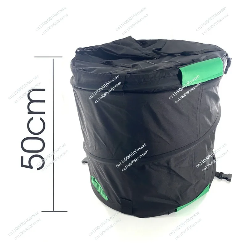 حقيبة فسيفساء سوداء محمولة قابلة للطي على شكل زهرة برعم فليب مائي #3