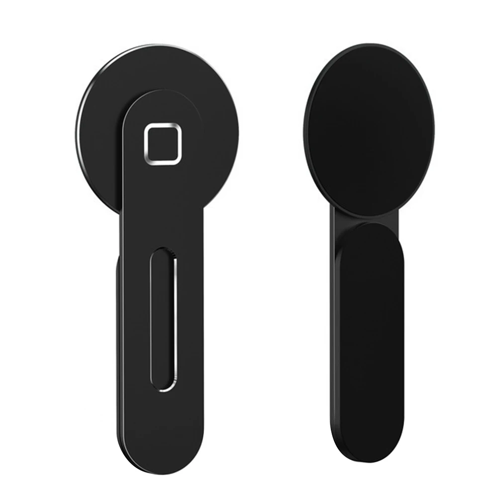 ที่ยึดโทรศัพท์มือถือสำหรับแล็ปท็อป ปรับระดับได้ ใช้กับแล็ปท็อปหรือติดตั้งด้านข้างจอคอมพิวเตอร์ ที่ยึดโทรศัพท์แบบแม่เหล็กสำหรับ iPhone 13/12 Series