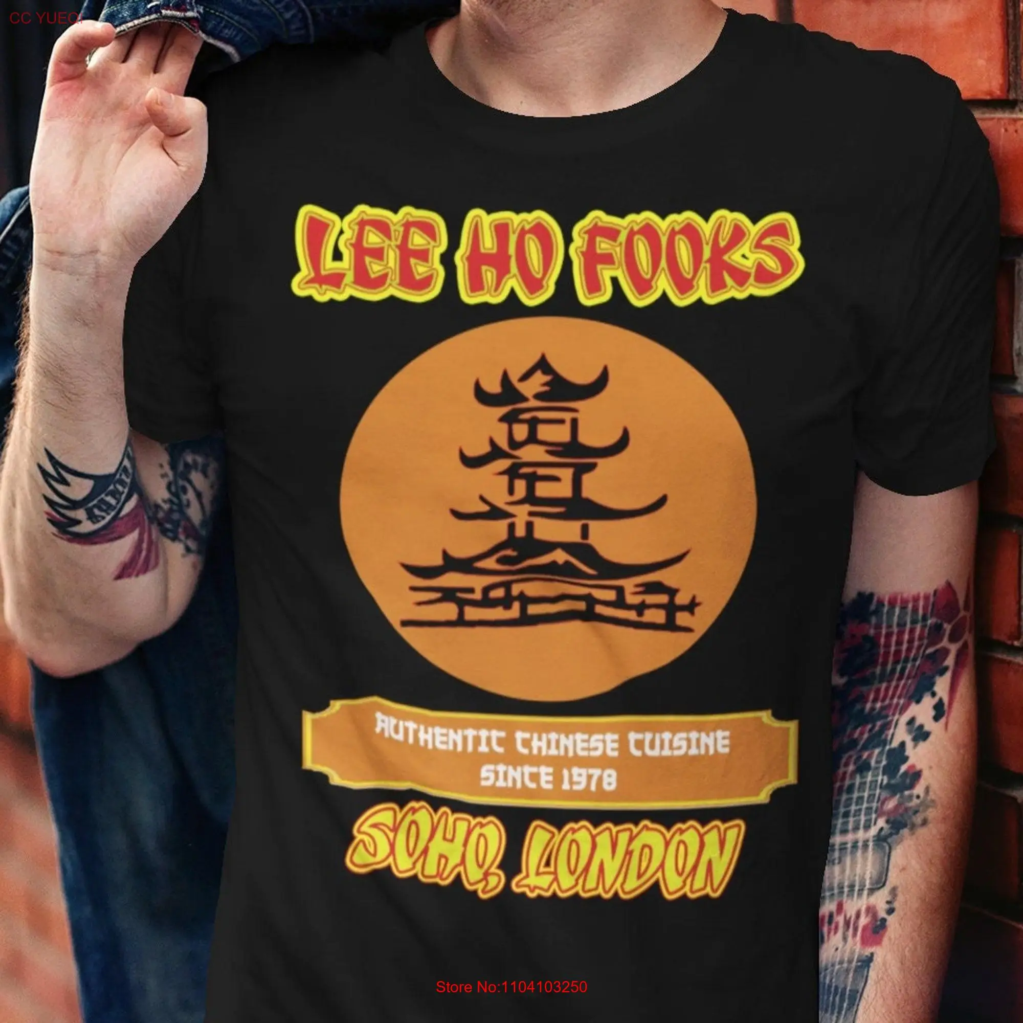 Lee Ho Fooks T Shirt long or short sleeves