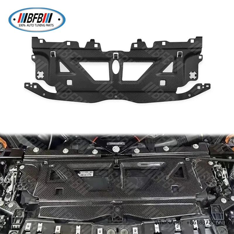 

daCar Accessories Carbon Fiber Real Dry Carbon Fiber Engine Compartment Baffle Cover for G80 G82 M3 M4 2021-24