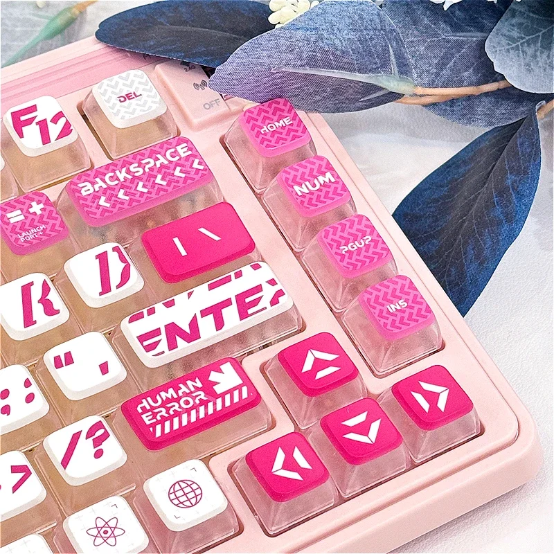 Sweetheart Storm Keycaps 120 Keys ASA Height Set PBT DYE-Sub for 60/64/65/68/87/9810 4 Mechanical Keyboards