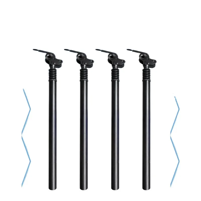 Scooter Flipable Suspension Seatpost, 31.8/33.9/34mm Multi-spec, Shock Absorbing Seatpost for E-bike & Folding Bike
