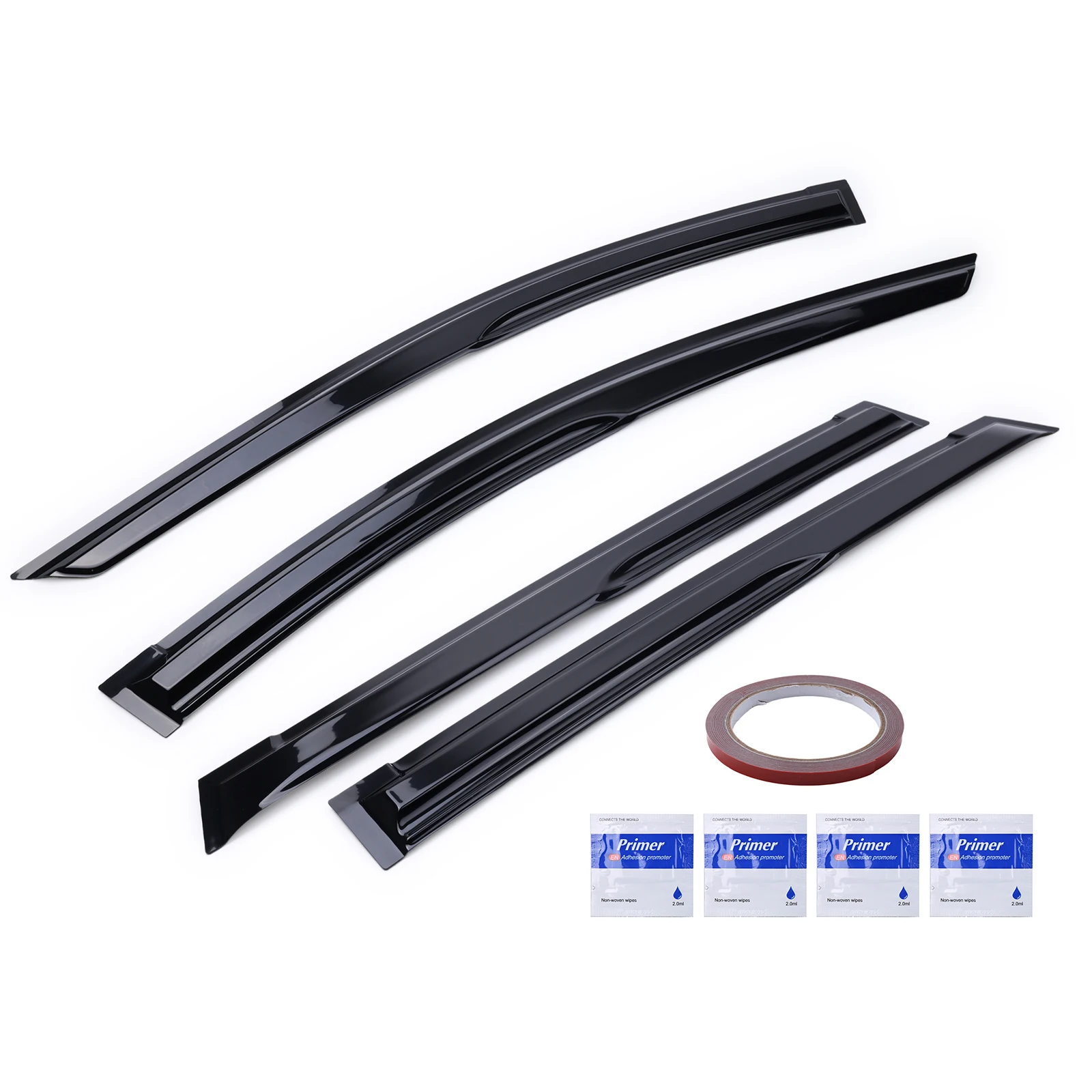 4Pcs Car Window Rai…