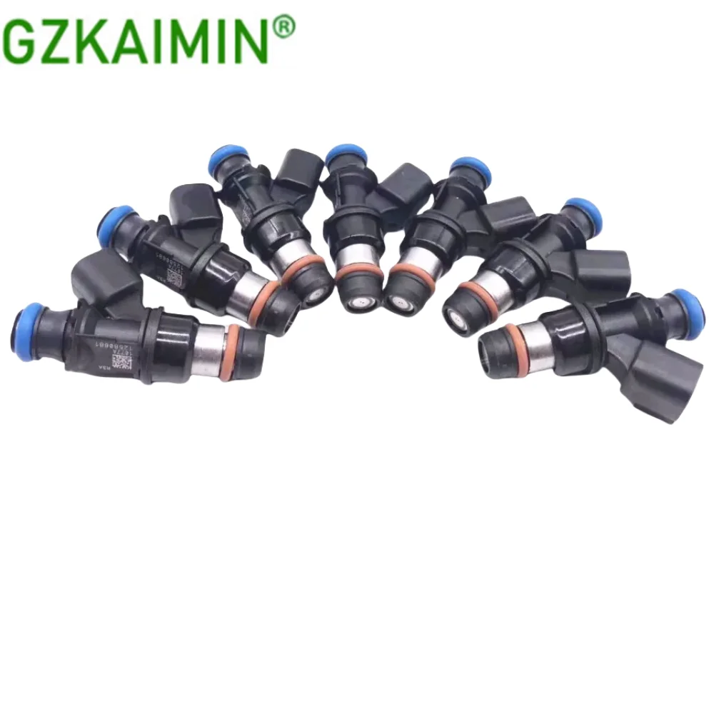 set 8 pcs OEM  12580681 Fuel Injectors nozzle injetion For Delphi 2004-2010 for  Chevy GMC 4.8 5.3 6.0 6.2