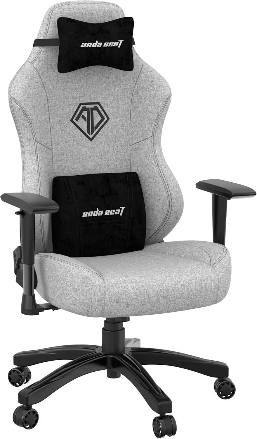 Adults - Large Wide Seat Gaming Chair with Lumbar Support, Comfortable Premium Video Gaming Seats