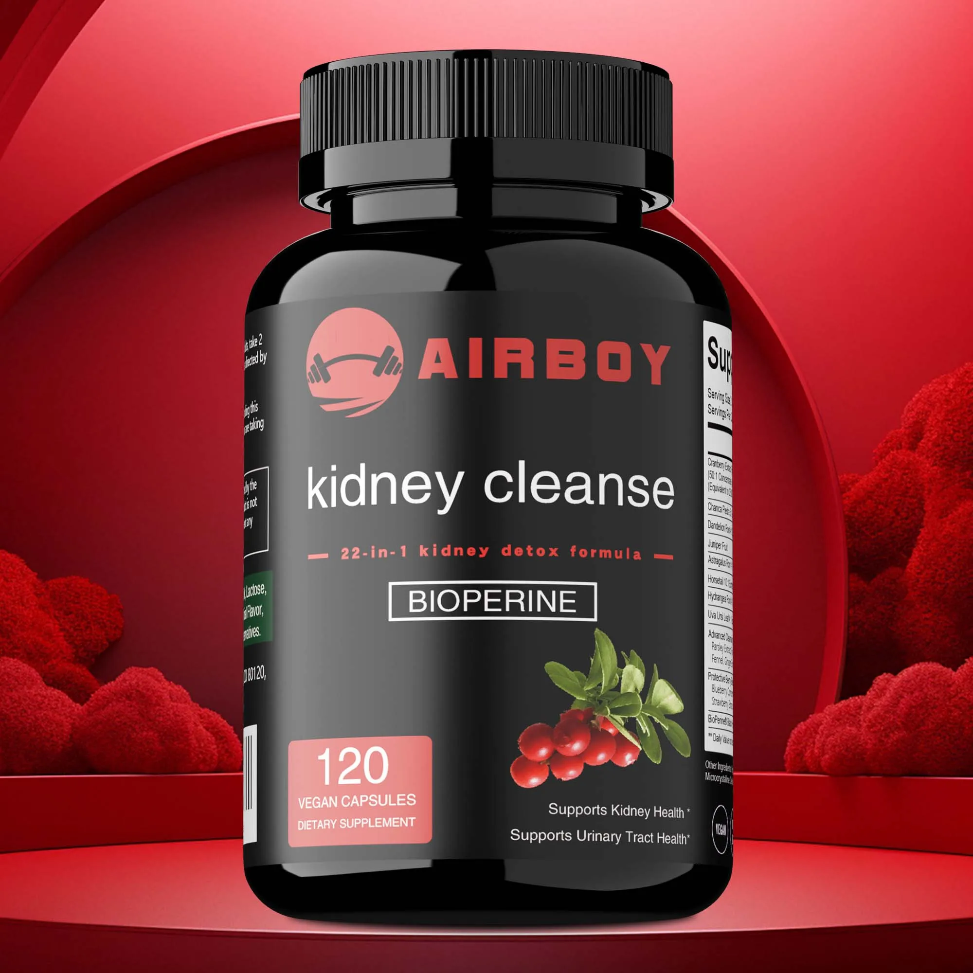 

Kidney Cleanse Capsules - Reduce Stress, Improves Sleep, Metabolism, Promote Bladder & Urinary Tract Health, Improve Immunity