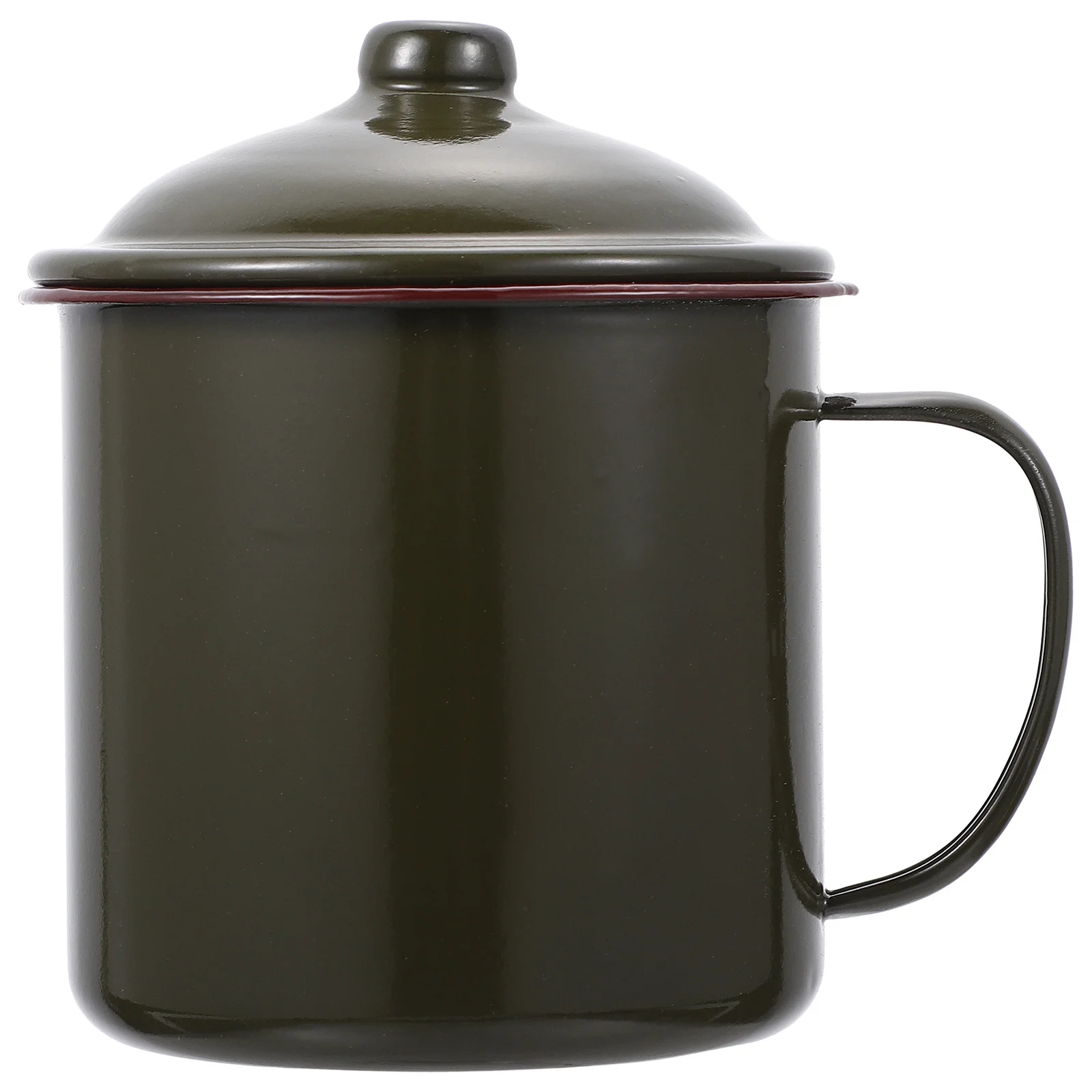 

1Pcs Vintage Chinese Style Enamel Cup Creative Iron Tea Cup Smooth Easy Clean Drinkware for Family Friends Gift Home Decoration