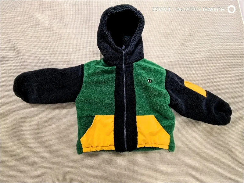 Boys Outerwear Autumn Winter Zipper Clothes with Thick Fleece 2024 New Patchwork Fashionable Lamb Wool Warm Children\'s Clothing