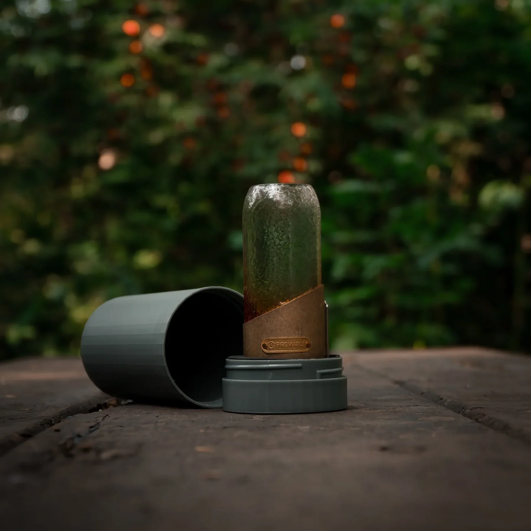 Fire Maple Orange Copper Gas Lantern Outdoor Romantic Ambiance Gas Lamp Isobutane Fuel Lights for Camping Hiking Backpacking
