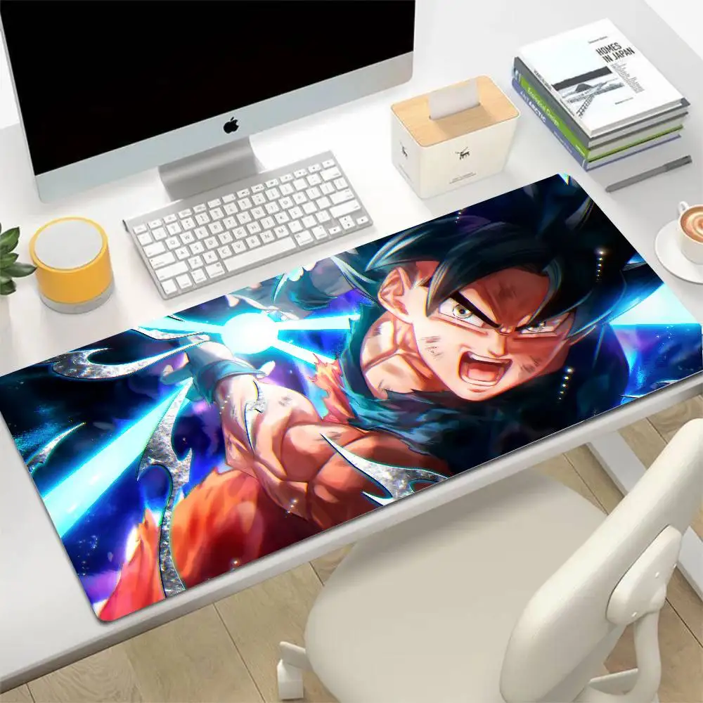 Dragon Ball Anime Gaming Mouse Pad Large Rubber Keyboard Desk Mat With 2MM Stitched Edge Non Slip Design