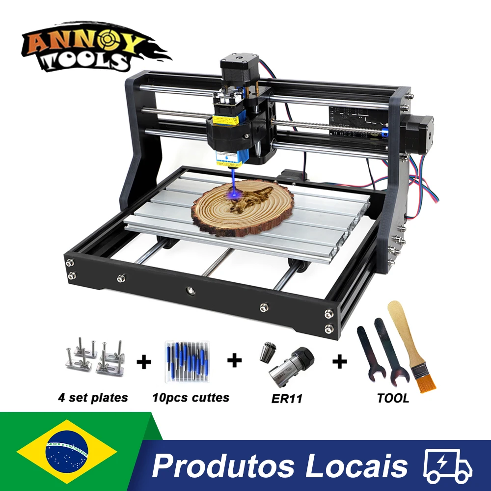 CNC 3018PRO Woodworking CNC Router Machine GRBL 40w Laser Engraver Hobby DIY Engraving Machine for Wood PCB PVC  CNC Engraver