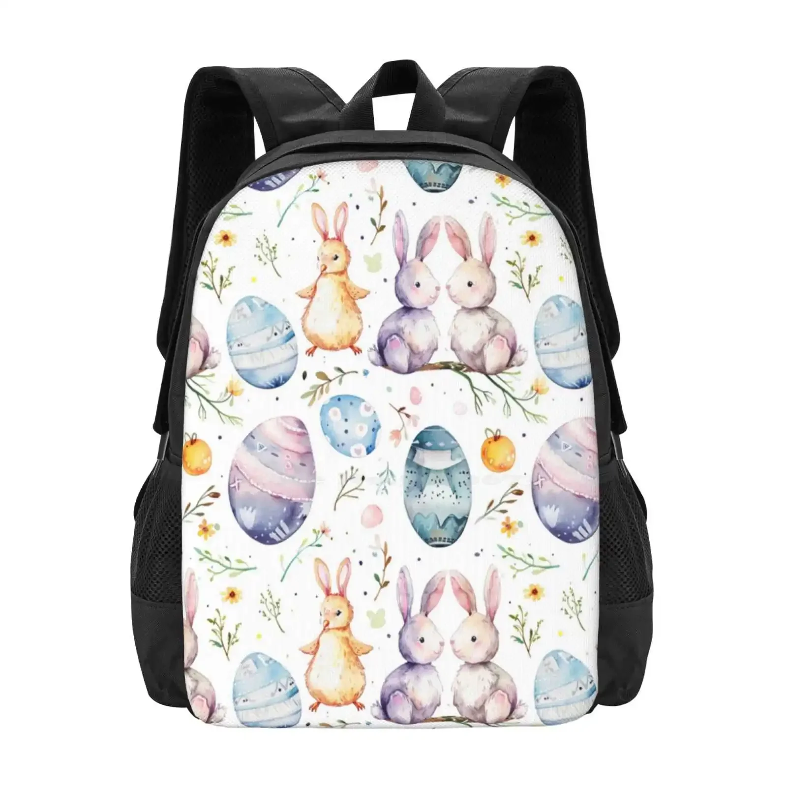 

Bunny Easter Seamless Pattern - Digital Download, Pastel Spring Background, Printable Scrapbooking Paper, Diy Crafts & Easter