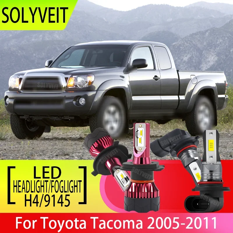 

Enhanced Night Vision H4 9145 LED Car Headlamp Foglamp Kit Long Lifespan FOR Toyota Tacoma 2005 2006 2007 2008 2009 2010 2011