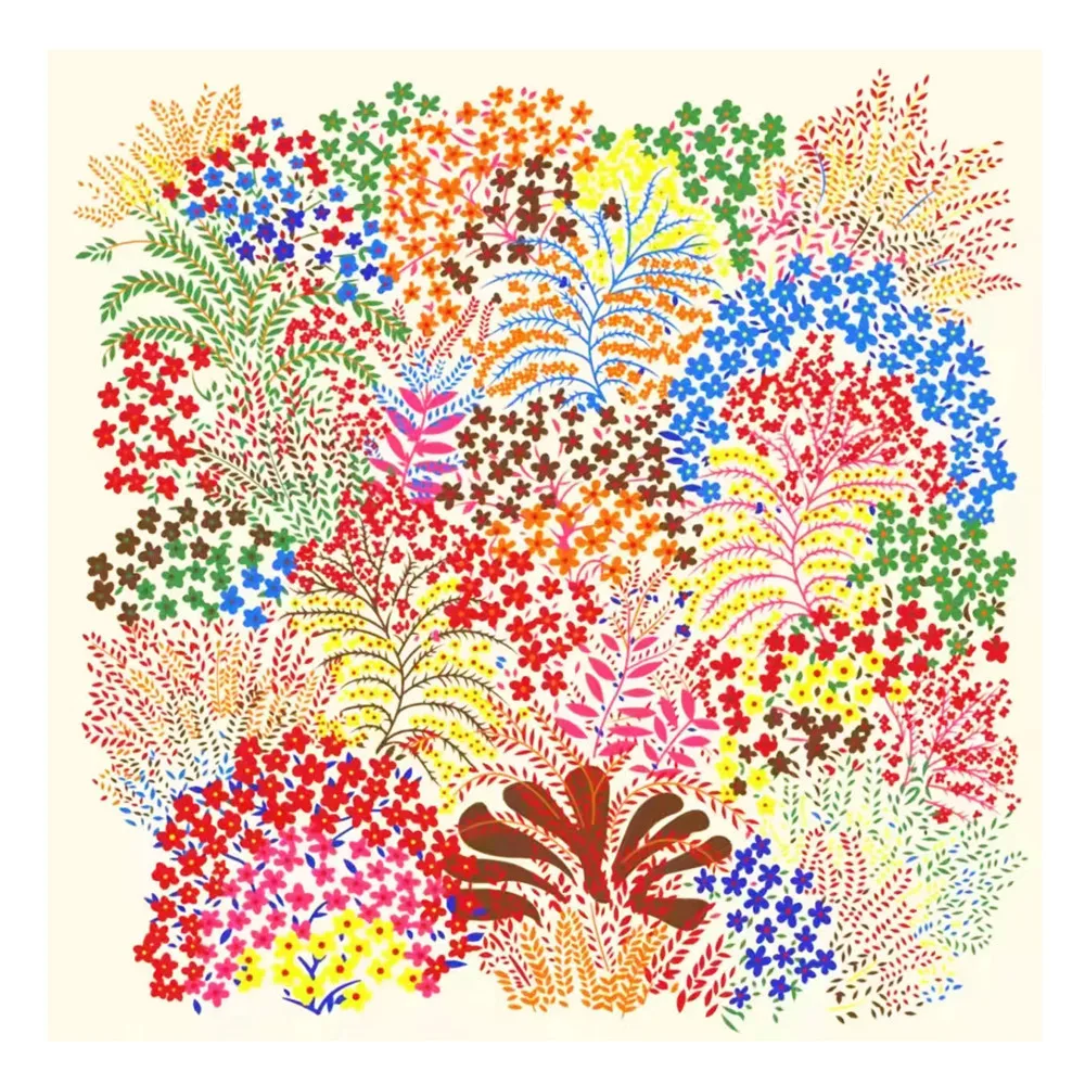 130CM 실크 스카프 여성용 대형 숄 화려한 꽃무늬 프린트 스톨 사각형 반다나 큰 스카프 여성용 히잡