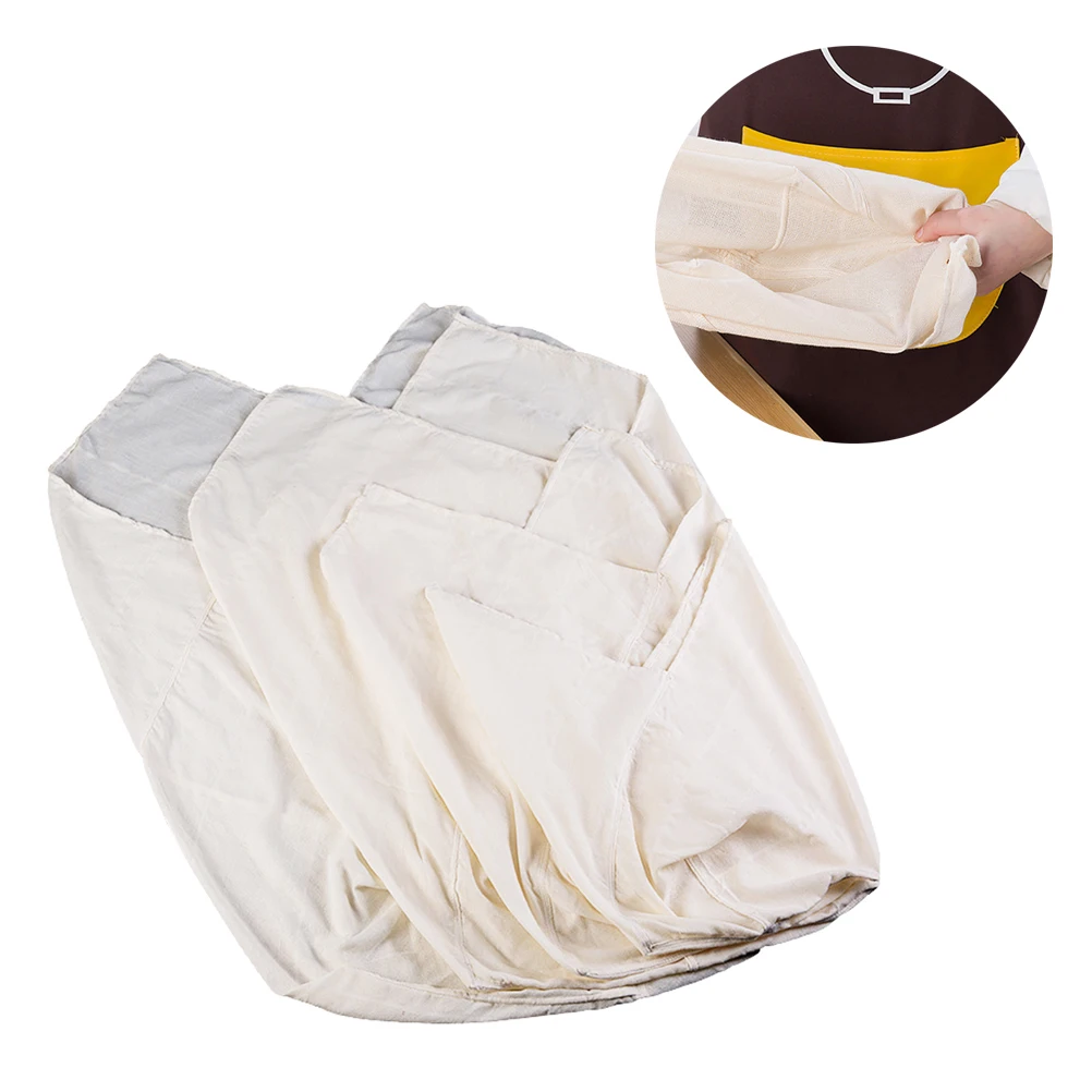 

Cotton Cloth Bag Reusable Green Strainer Bag For Home Mesh Filter for Soybean Milk Coffee Juice Kitchen Accessories