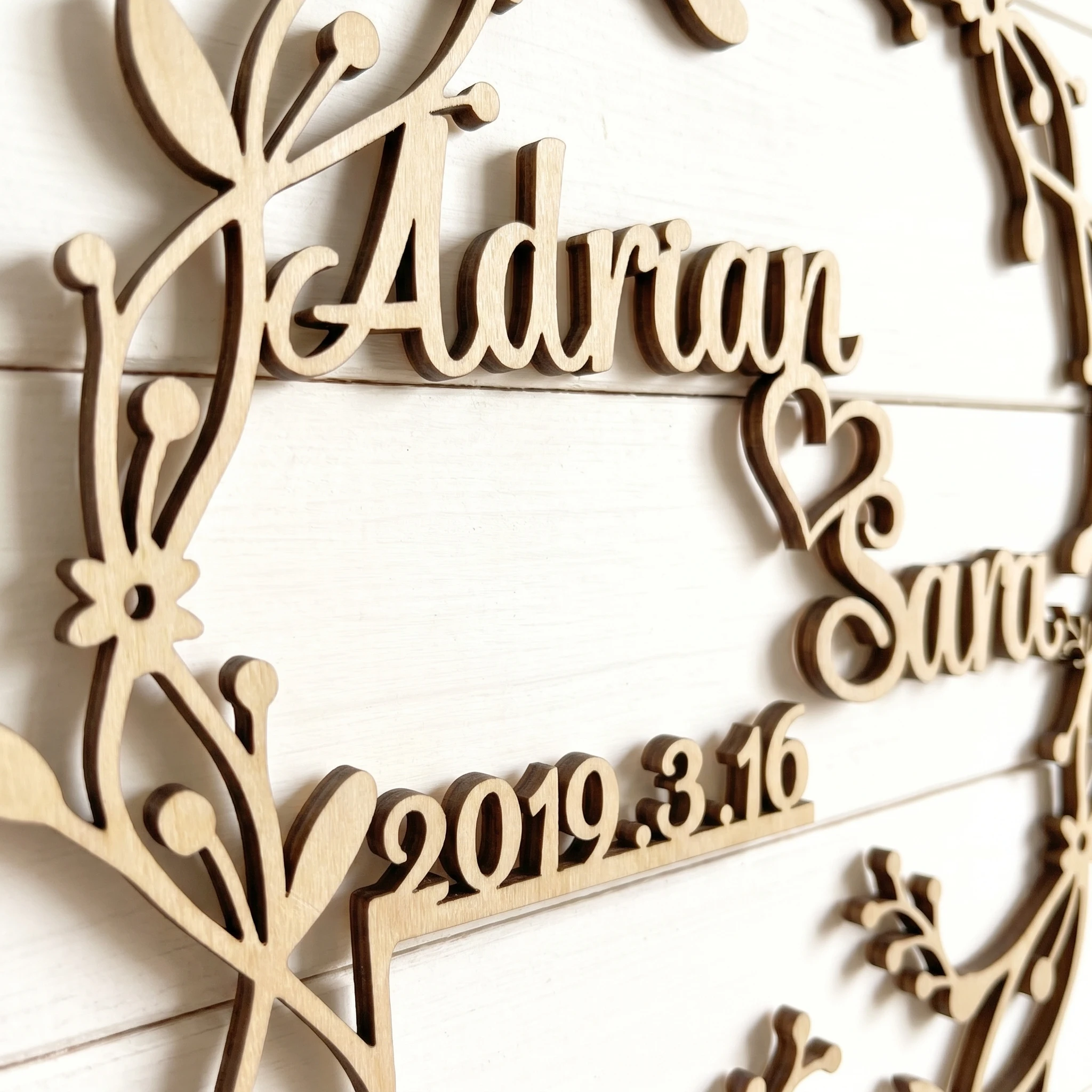 1Pc Custom Floral Wreath Coupl - огляд і ціна Baby Nursery Baby
