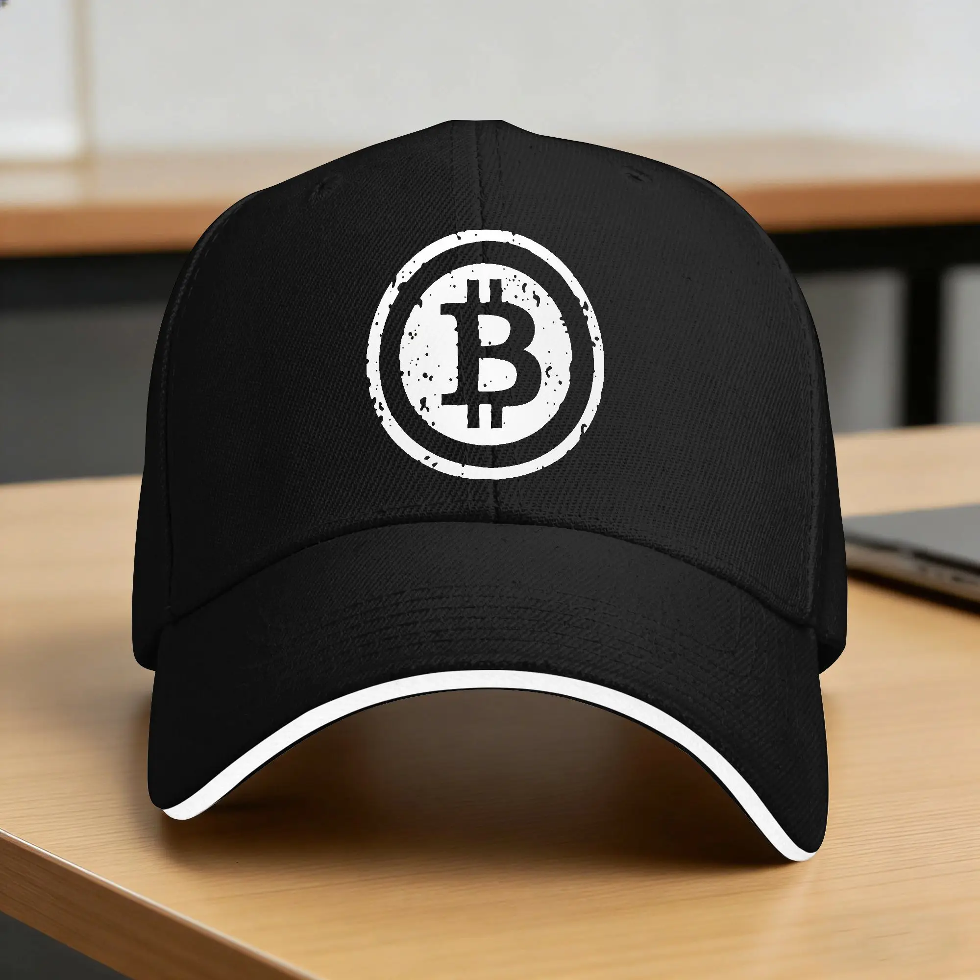 Bitcoin  BTC Sun Baseball Cap  Summer Casual Trucker Hat For Men Women Outdoor Sport Baseball Caps