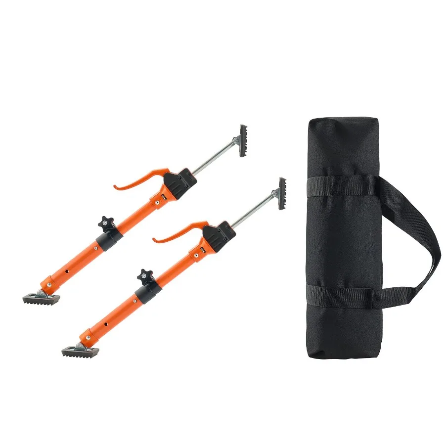 

Cabinet Jack Support Pole 2-Pack 15.75-23.6 Inch Steel Telescopic Quick Support Rod Adjustable 3rd Hand System up to 220 lbs Ca
