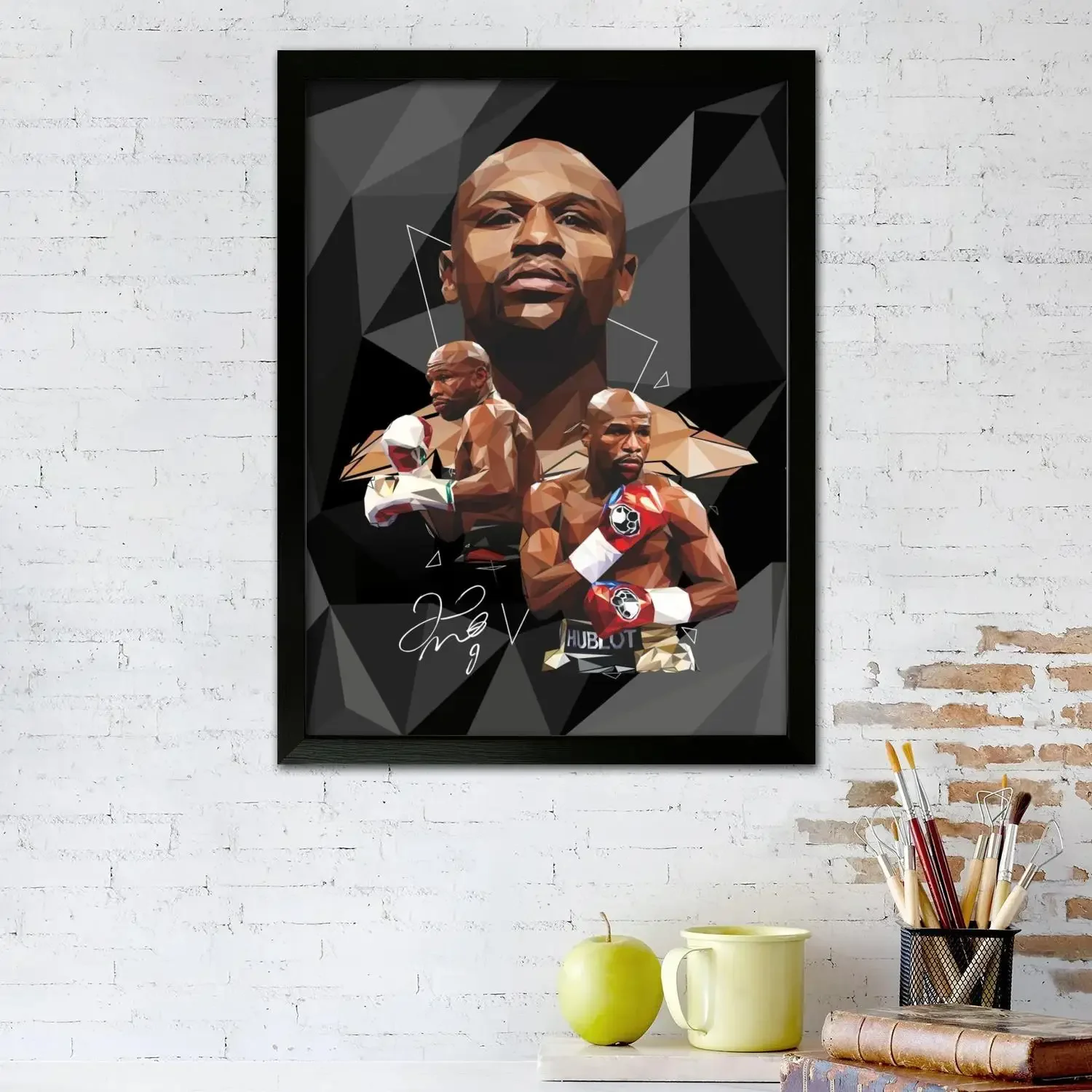 floyd mayweather Poster Prints Wall Art Canvas Painting Poster For Modern Family Living Room Home Decor