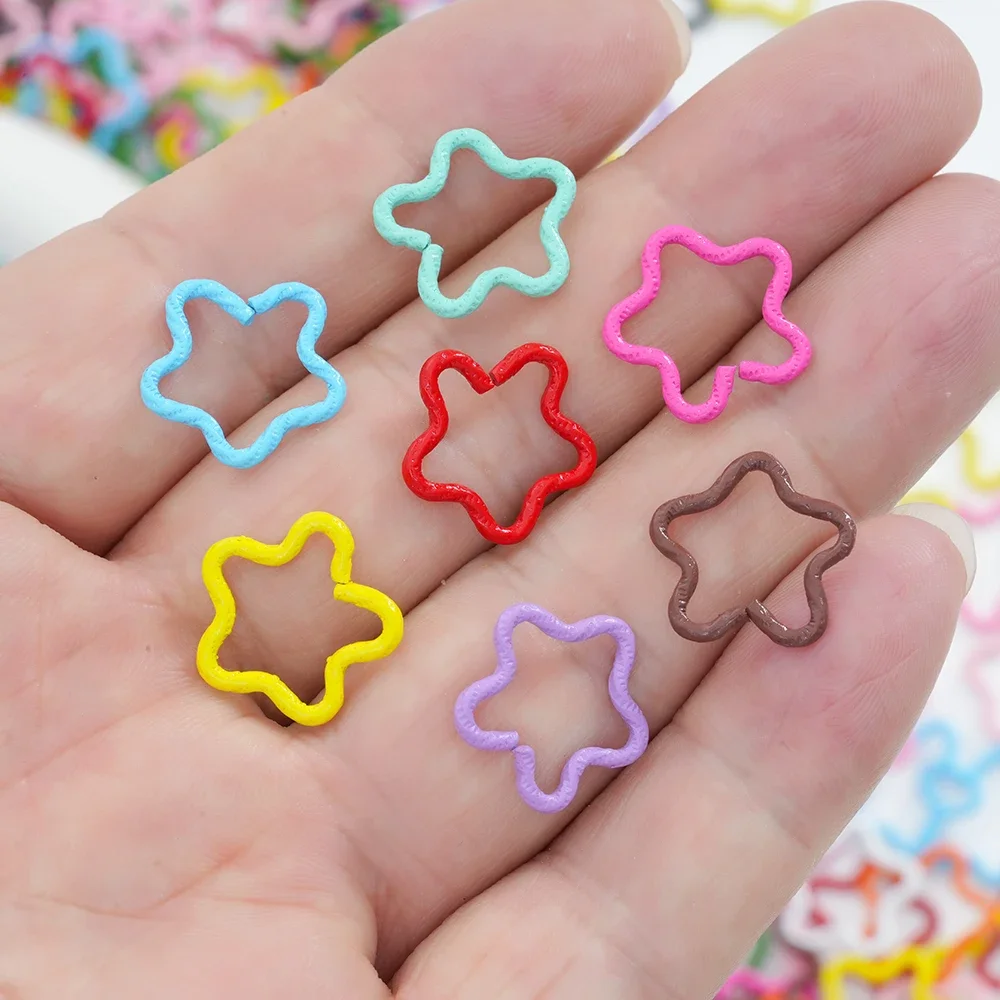 Colors Open Rings Star Shap Lobster Jump Rings Clasp Hooks Ball Chains DIY Multifunction Jewelry Making Findings Supplies