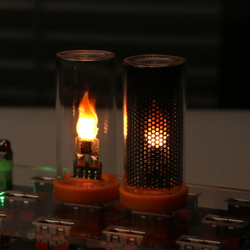 Dynamic Flame Lamp Simulated Candle Filament USB Light Ambient Lighting for Adapters, Power Banks, Computers,cars