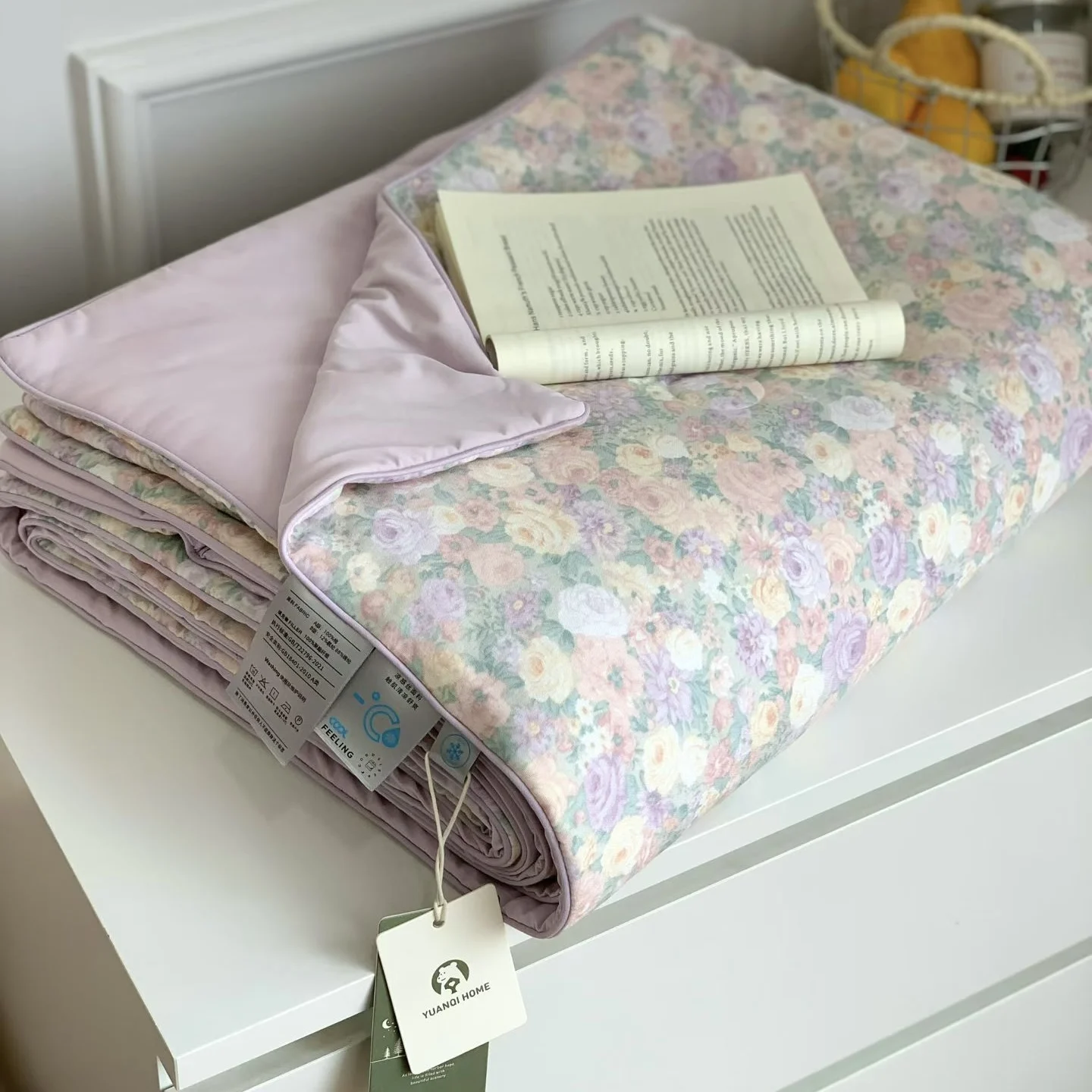couette-legere-d'ete-en-coton-frais-double-couche-en-nylon-et-soie-glacee-compatible-climatisation-lavable-douce-pour-la-peau