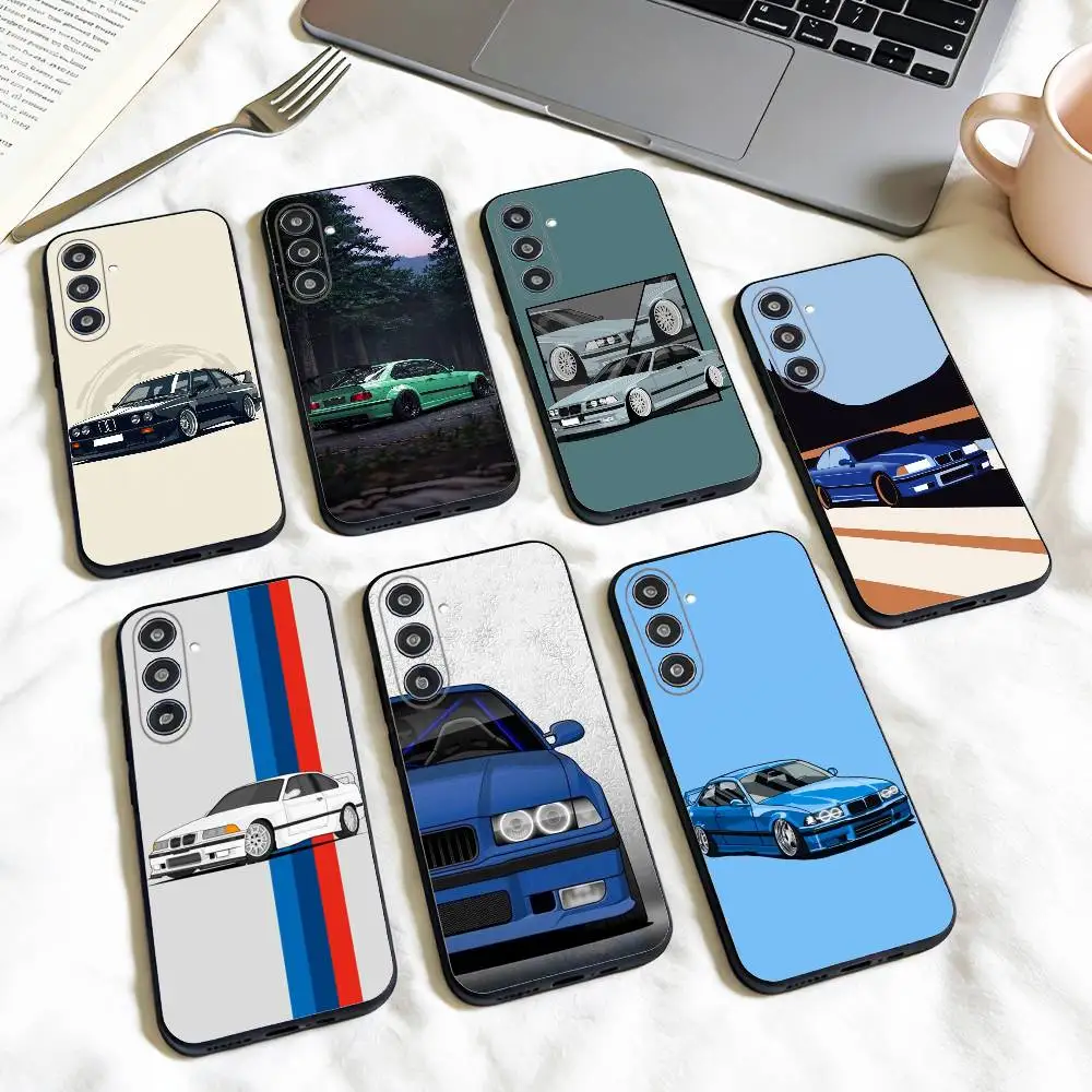 

DTM-M-M3 E36 O-Oldtimer Car phone Case For Samsung Galaxy A73,A72,A71,A70,A53,A52,A51,Others Soft Black Shell