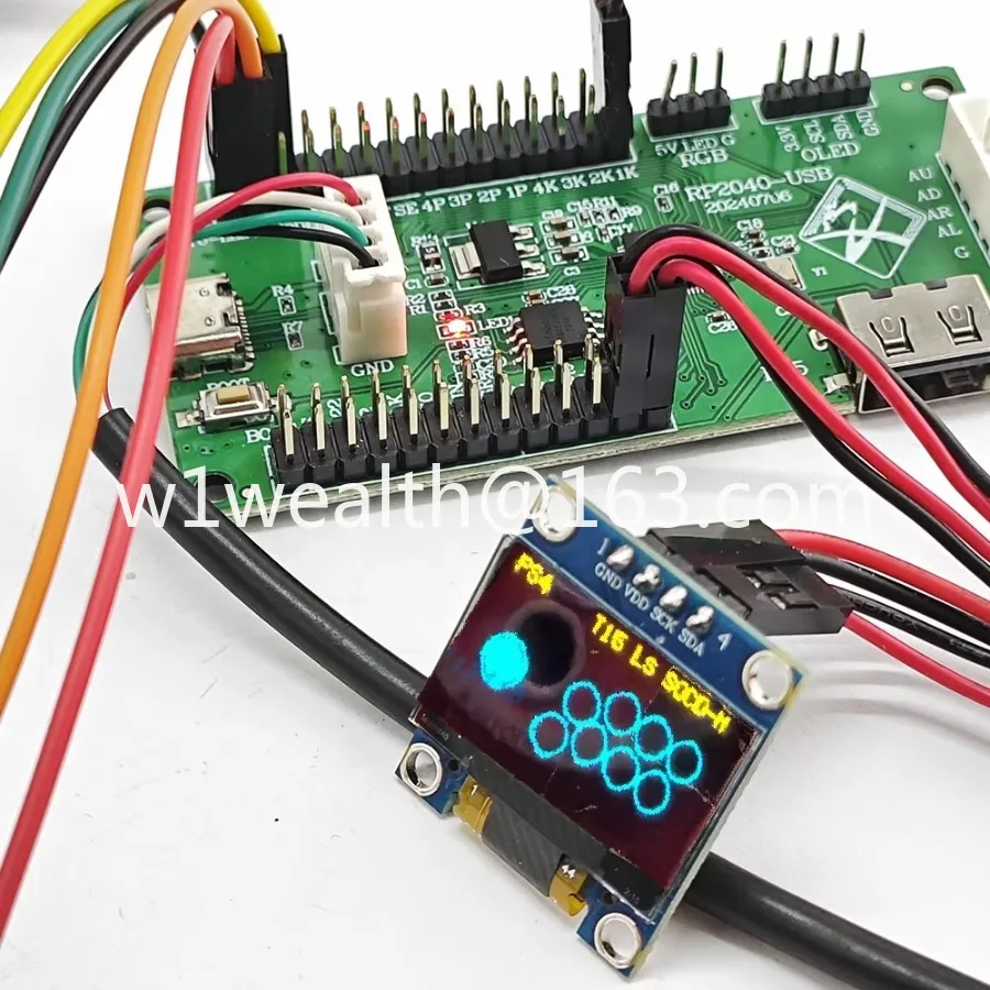 Plastic Arcade Development Board DIY Kit USB Zero Latency Controller Button Cable
