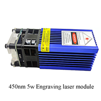 450nm 5W Blue light Engraving Laser Module laser head DIY marking cutting 3D printing engraving machine accessories