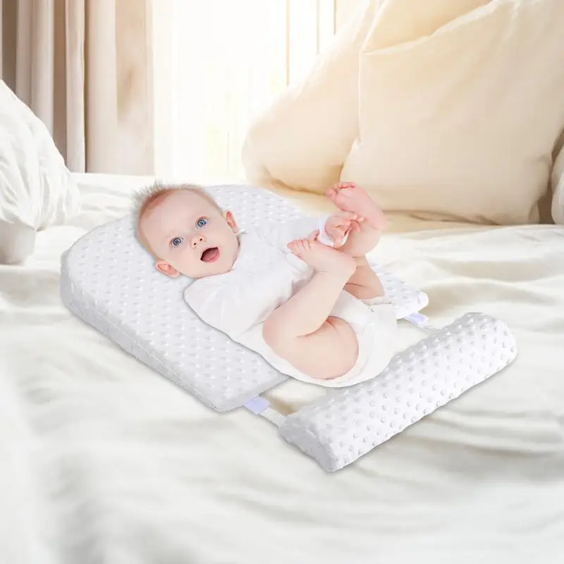 

Pregnancy Pillows For Sleeping Soft Maternity Wedge Pillow With Memory Foam Breathable Body Side Wedge Pillow For Mother Kids