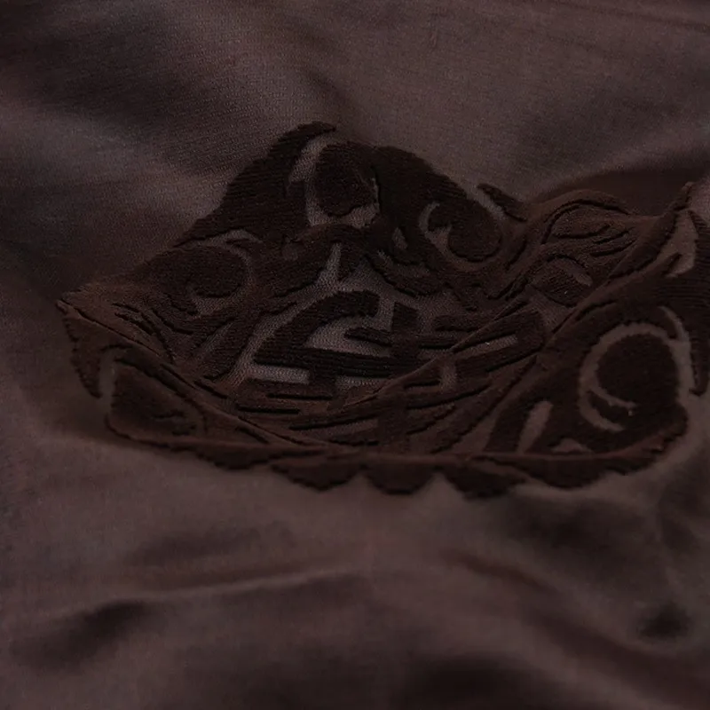 Handmade Zhangzhou satin jacquard fabric polyester fiber traditional pattern Chinese clothing cheongsam