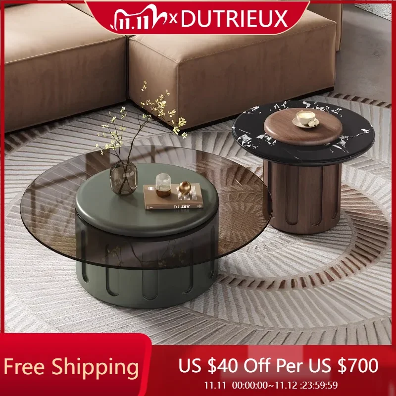 

Transparent Minimalist Coffee Table Living Room Modern Decoration Bedroom Coffee Table Unique Aesthetic Meubles Home Furniture