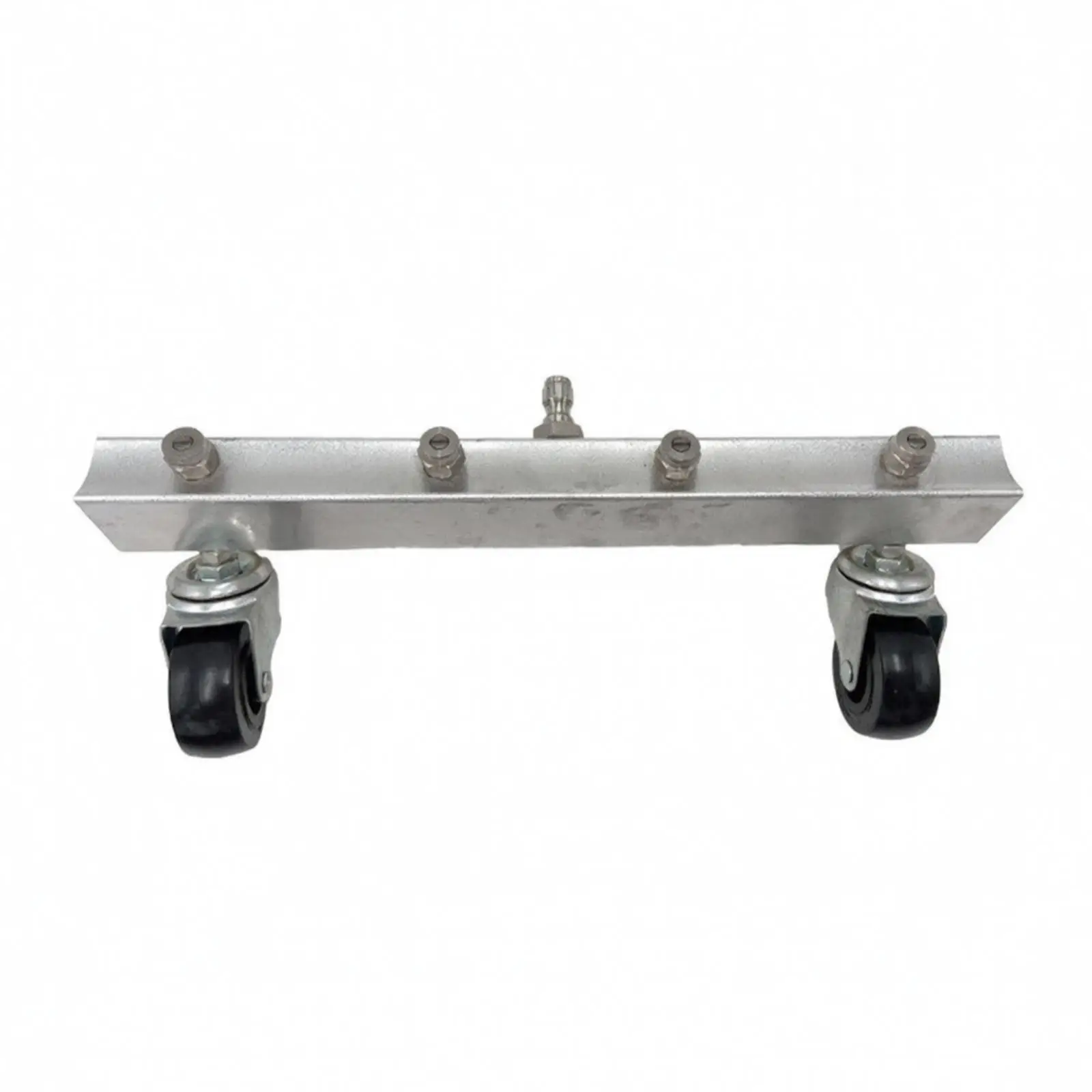 High Pressure Floor Washer Attachment with Caster Wheels for Hard Surface Cleaning for Car Undercarriage Driveway Patio