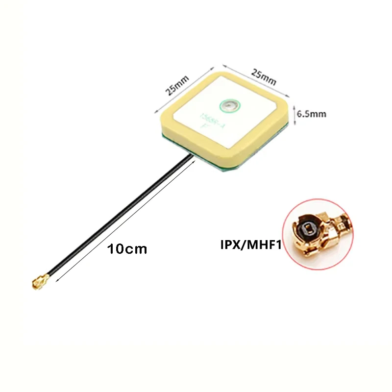 GPS BD Dual-Band Internal Active Ceramic Patch Antenna Positioning Navigation For GPS LTE GNSS Module 30dB High Gain IPX