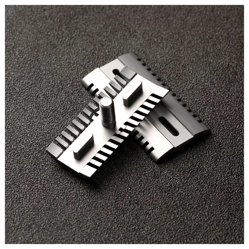 YAQI Titanium Mellon Best Gift for Men Safety Razor Head Wet Shave Tools Men Shaving Products for Shaving Razors